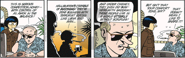 Doonesbury on Thursday November 20, 2003 Comic Strip