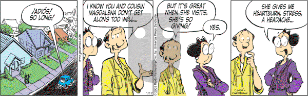 Baldo - Saturday January 17, 2009 Comic Strip