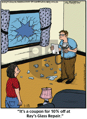 Close to Home on Monday January 15, 2024 Comic Strip