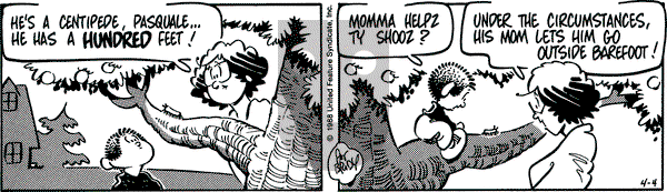 Rose is Rose on Monday April 4, 1988 Comic Strip