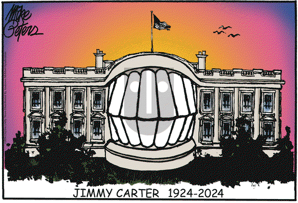 Mike Peters on Monday December 30, 2024 Comic Strip