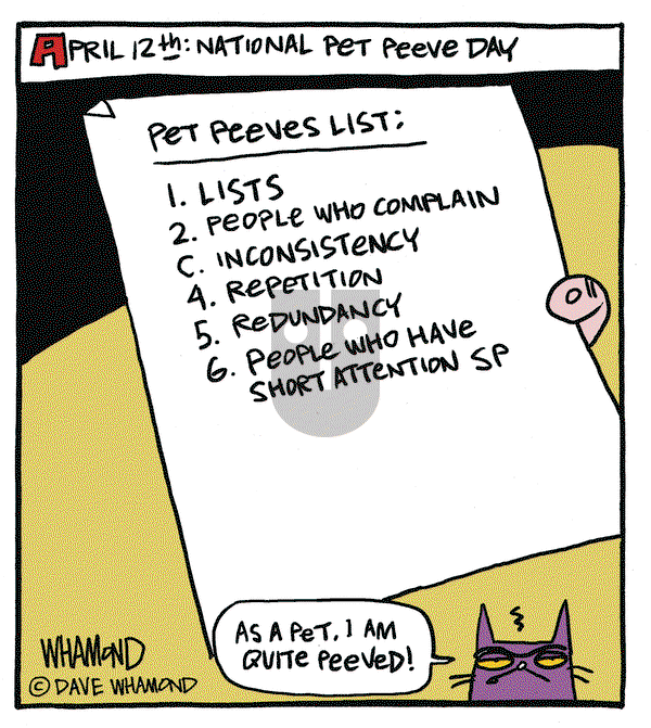 Day by Dave on Saturday April 12, 2025 Comic Strip