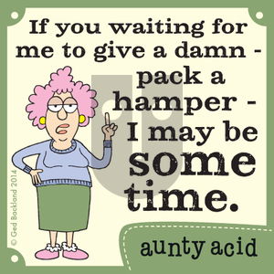 Aunty Acid on Monday February 24, 2014 Comic Strip