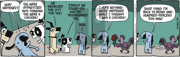 Pooch Cafe on Monday January 25, 2010 Comic Strip