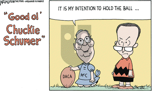 Robert Ariail on Wednesday January 24, 2018 Comic Strip
