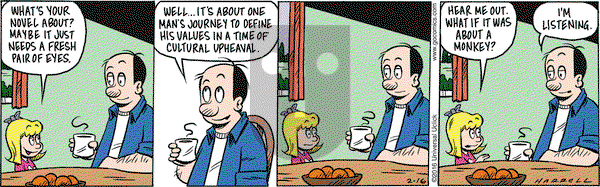 Adam@Home on Tuesday February 16, 2016 Comic Strip