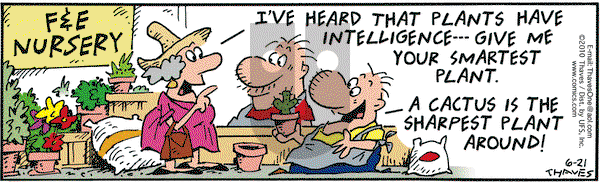 Frank and Ernest on Monday June 21, 2010 Comic Strip