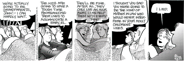 For Better or For Worse on Saturday February 16, 2002 Comic Strip