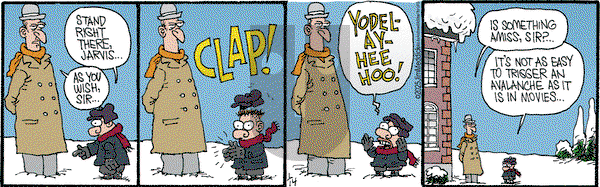 Monty - Tuesday January 14, 2025 Comic Strip