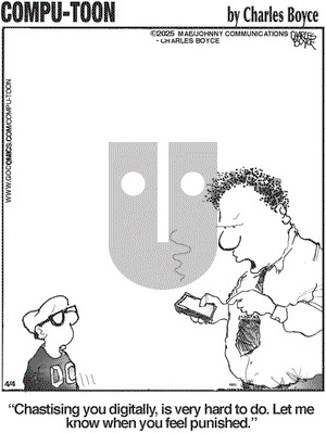 Compu-toon on Friday April 4, 2025 Comic Strip