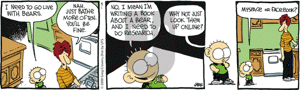 The Buckets on Friday May 1, 2009 Comic Strip