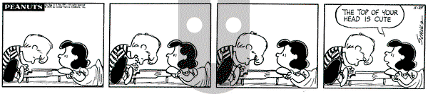 Peanuts on Friday May 29, 1970 Comic Strip