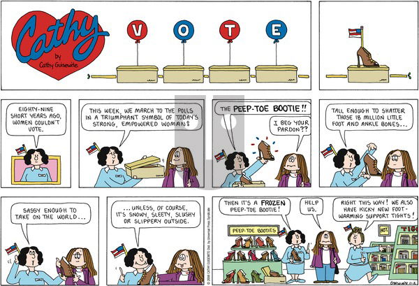 Cathy Classics on Sunday November 2, 2008 Comic Strip