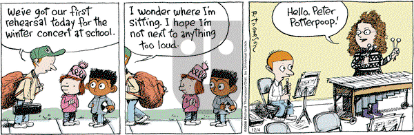 Cul de Sac on Wednesday December 4, 2013 Comic Strip