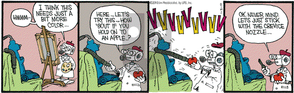 Monty on Tuesday January 5, 2010 Comic Strip