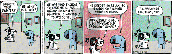Pooch Cafe on Thursday May 12, 2016 Comic Strip