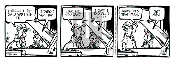 Geech - Tuesday December 5, 2023 Comic Strip