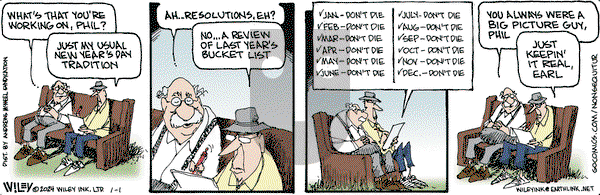 Non Sequitur - Monday January 1, 2024 Comic Strip
