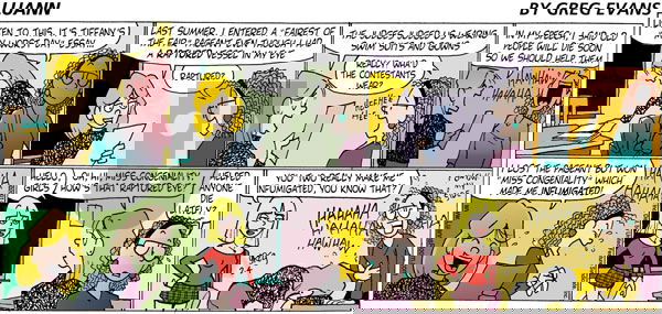 Luann on Sunday February 4, 2001 Comic Strip