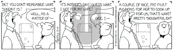 The Born Loser on Saturday March 1, 1997 Comic Strip