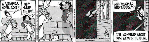 Rose is Rose on Saturday March 30, 2002 Comic Strip