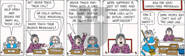 Cathy Classics - Thursday October 6, 2005 Comic Strip