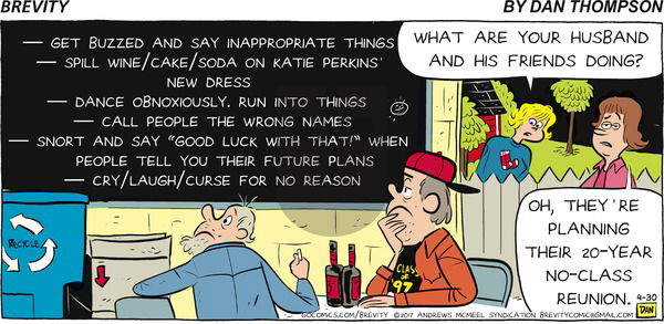 Brevity on Sunday April 30, 2017 Comic Strip