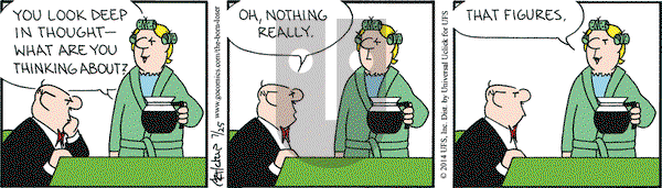 The Born Loser on Friday July 25, 2014 Comic Strip