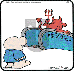 Ziggy on Saturday October 29, 2016 Comic Strip