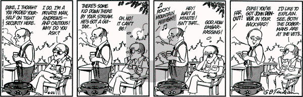 Doonesbury on Friday June 22, 1979 Comic Strip
