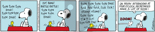 Peanuts on Friday October 24, 2003 Comic Strip