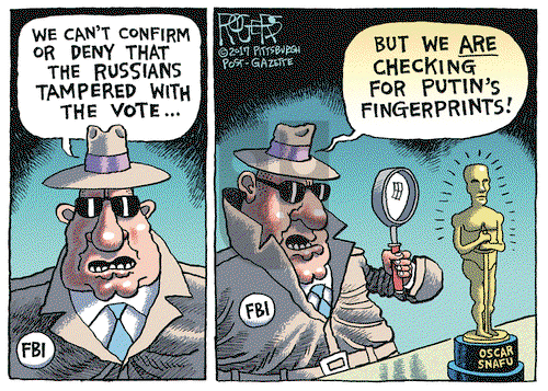 Rob Rogers on Tuesday February 28, 2017 Comic Strip