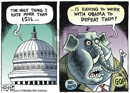 Rob Rogers on Friday September 19, 2014 Comic Strip
