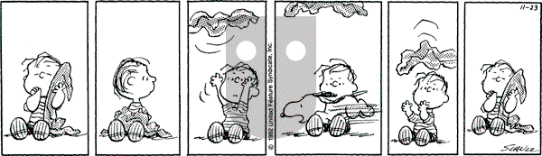 Peanuts - Monday November 23, 1992 Comic Strip