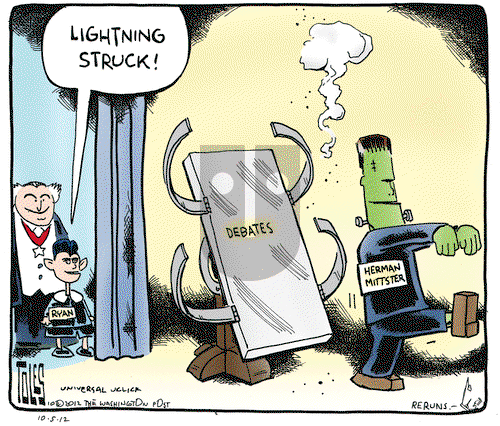 Tom Toles on Friday October 5, 2012 Comic Strip