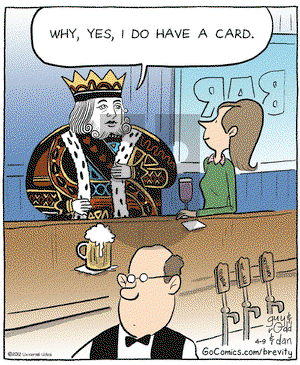 Brevity on Monday April 9, 2012 Comic Strip