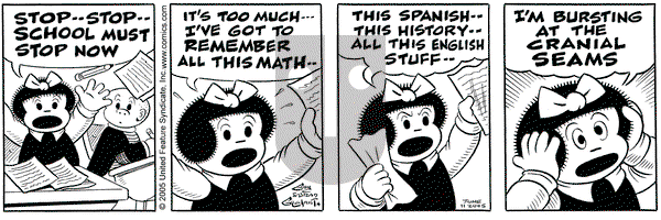 Nancy on Saturday June 11, 2005 Comic Strip