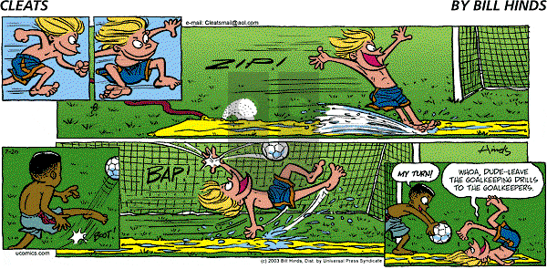 Cleats - Sunday July 20, 2003 Comic Strip