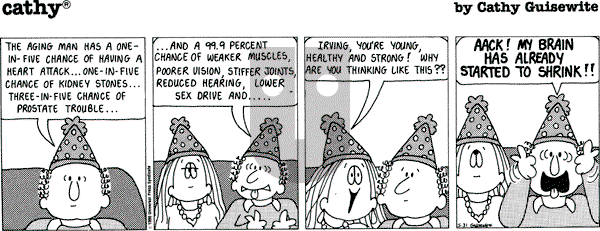 Cathy Classics on Thursday May 31, 1990 Comic Strip