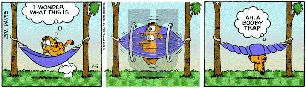 Garfield on Tuesday July 5, 1983 Comic Strip