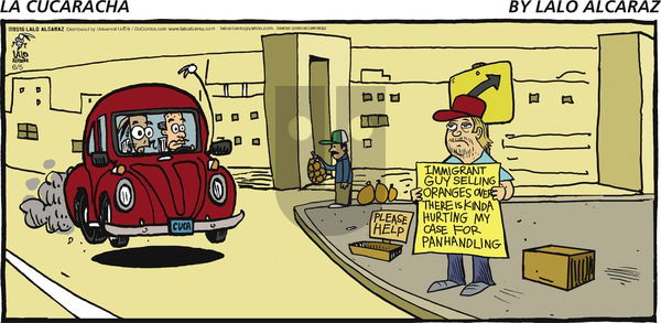 La Cucaracha on Sunday June 5, 2016 Comic Strip