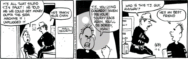 Luann on Wednesday October 6, 1993 Comic Strip