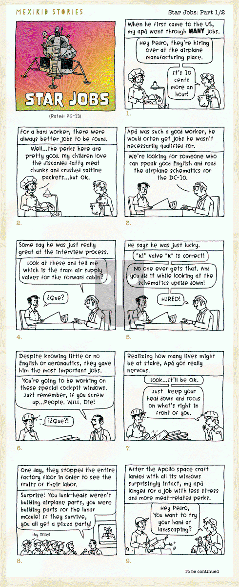 Mexikid Stories on Thursday January 19, 2023 Comic Strip
