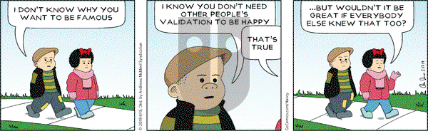 Nancy on Wednesday February 13, 2019 Comic Strip