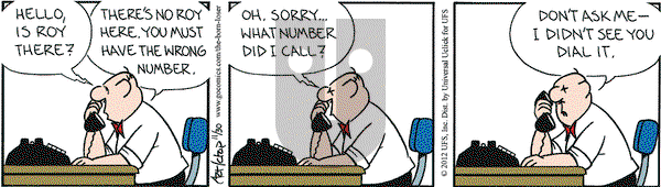 The Born Loser on Friday November 30, 2012 Comic Strip
