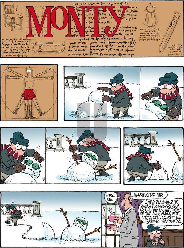 Monty on Sunday January 27, 2019 Comic Strip