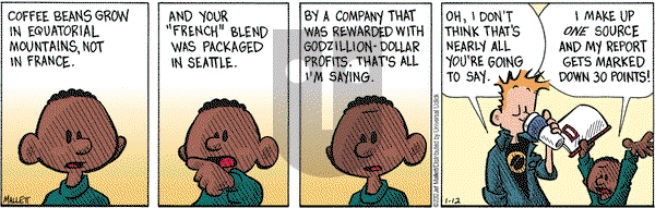 Frazz on Thursday January 12, 2012 Comic Strip