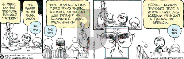Non Sequitur on Monday July 17, 2006 Comic Strip