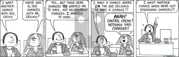 Cathy Classics on Thursday May 1, 2025 Comic Strip