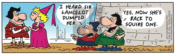 Frank and Ernest on Saturday September 17, 2005 Comic Strip